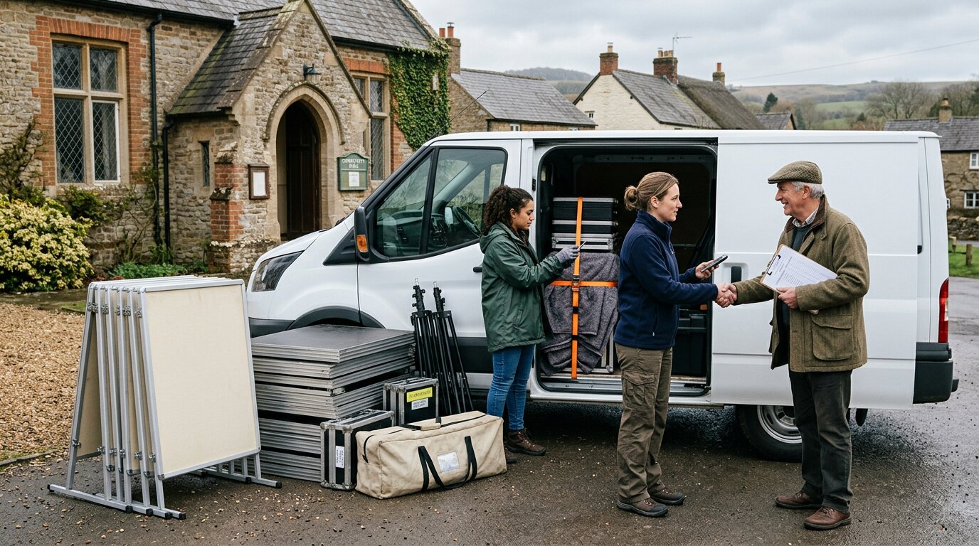 Borrowed Event Equipment Across Counties A Collection-and-Return Checklist
